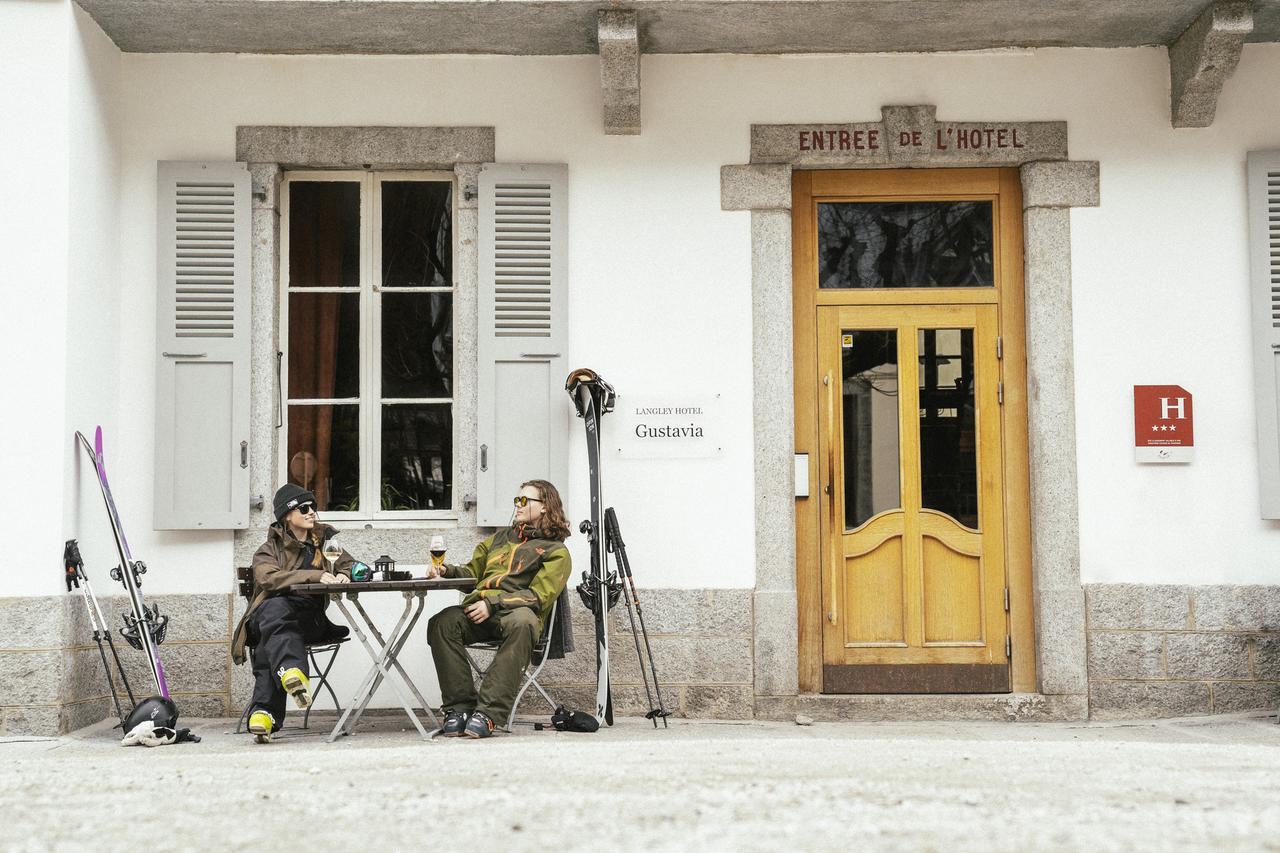 Langley Hotel Gustavia Chamonix Extérieur photo